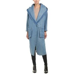 Soia & Kyo Jelena Denim Coat Hooded